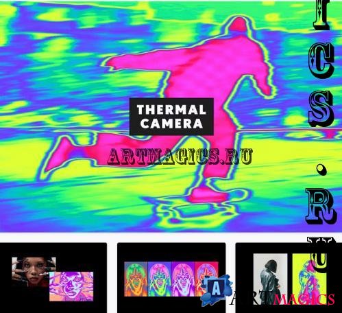Thermal Camera Photo Effect - 201297402