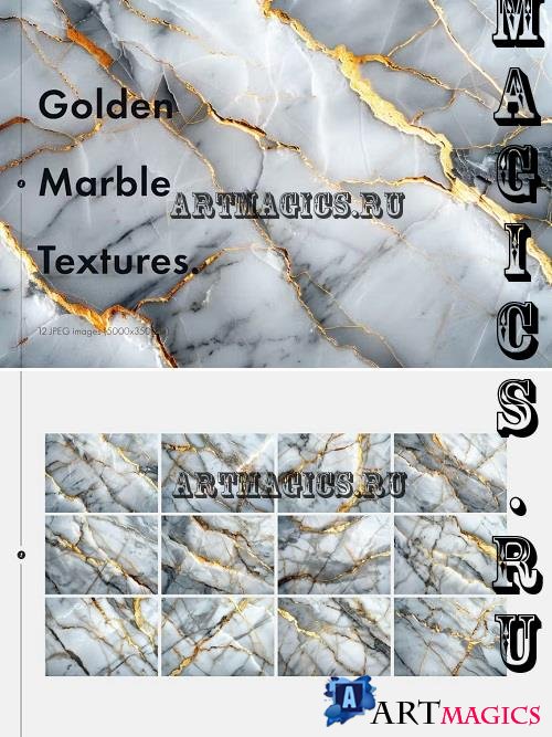 Golden Marble Textures - 4LBX22Q
