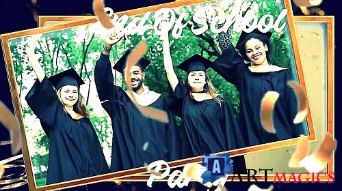 Videohive - Gold Graduation Awards Intro 52156862 - Project For Final Cut & Apple Motion