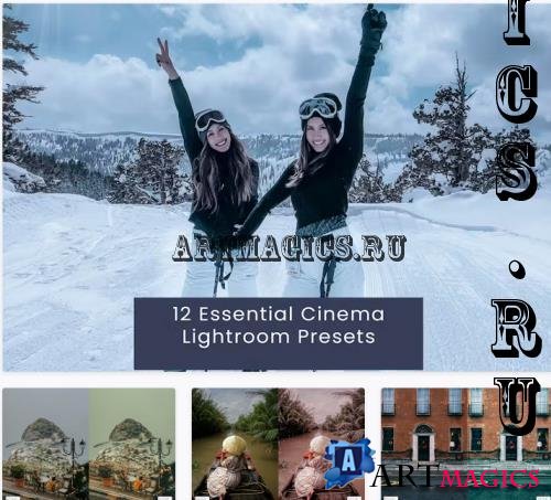 12 Essential Cinema Lightroom Presets - PUJJLQM