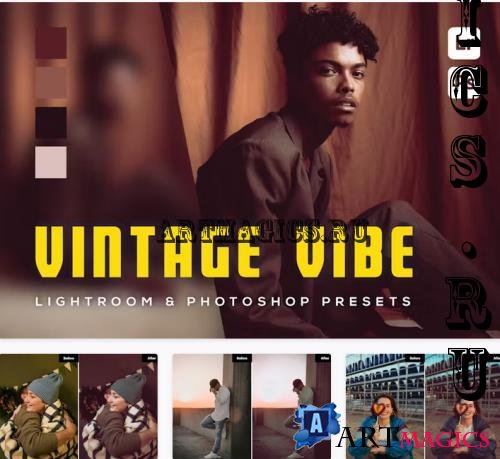 6 Vintage Vibe Lightroom and Photoshop Presets - CHUHN2U