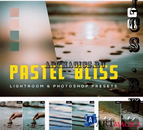 6 Pastel Bliss Lightroom and Photoshop Presets - KMSLWZP