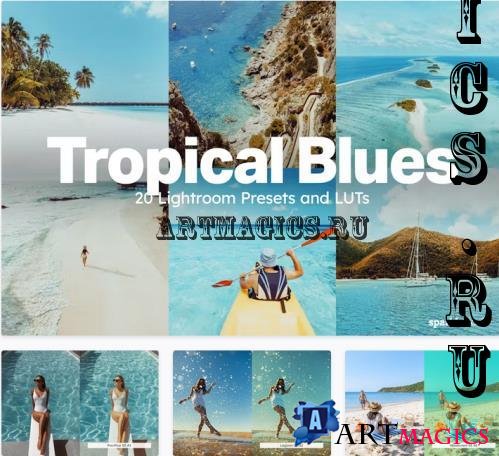 20 Tropical Blues Lightroom Presets - 244467967