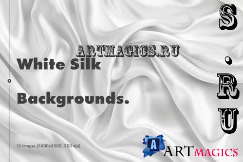 White Silk Backgrounds - JTBGP6H
