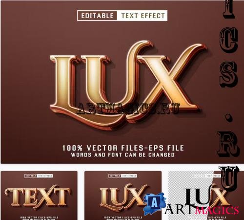 Lux Editable Text Effect - ZE35D9H