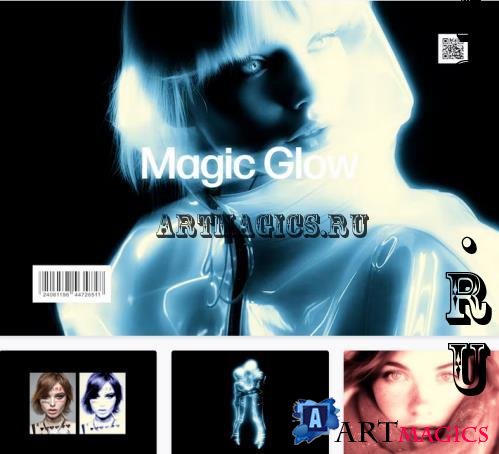 Magic Glow Photo Effect - 248669081