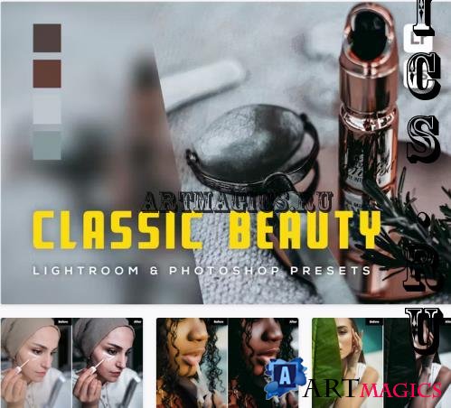 6 Classic Beauty Lightroom and Photoshop Presets - SAPBVAA