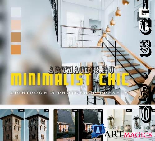 6 Minimalist Chic Lightroom and Photoshop Presets - 99X4DB7