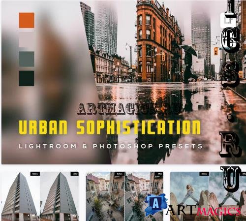 6 Urban Sophistication Lightroom Presets - 2CQNN24