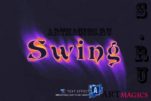 Swing Editable Text Effect - 4YB3T3K