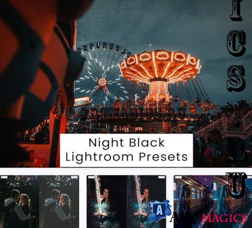 Night Black Lightroom Presets - ASBCMXT
