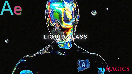 Liquid Glass Titles 2590865 NEW - Project for After Effects
