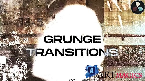 Grunge Transitions 2504847 - DaVinci Resolve Templates