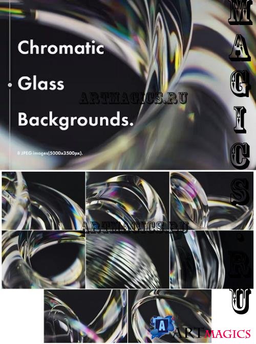 Chromatic Glass Backgrounds - 7Y7SGL6