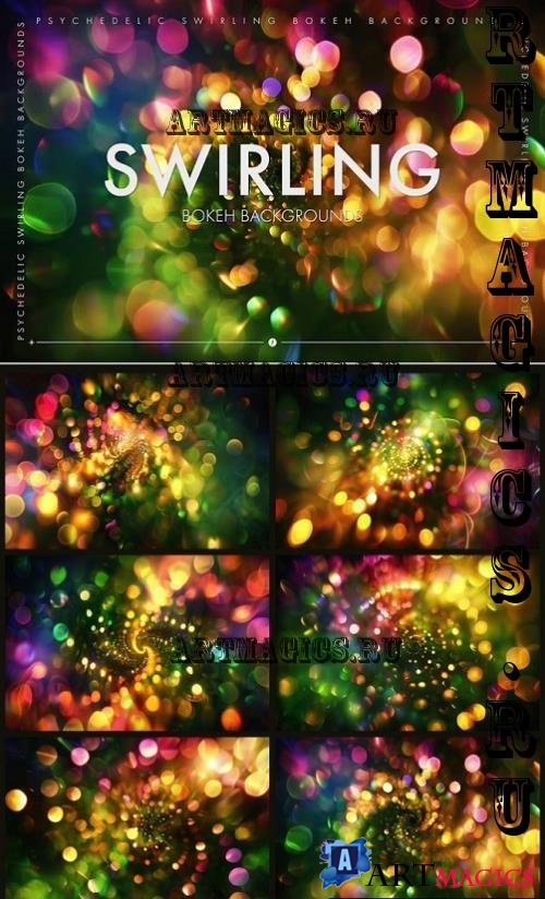 Swirling Bokeh Backgrounds - BZPPMBC