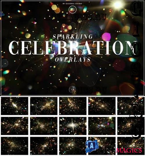 Sparkling Celebration Overlays - 233FA5P