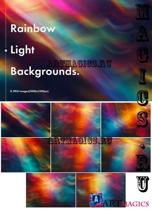 Rainbow Light Backgrounds - V4D6GKE