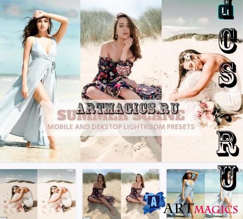 Summer Scane Lightroom Presets Dekstop and Mobile - AD8QZ9G