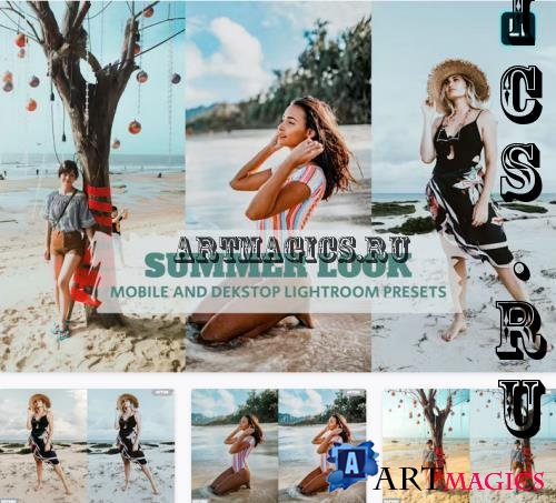 Summer Potrait Lightroom Presets Dekstop Mobile - 25PFSRK