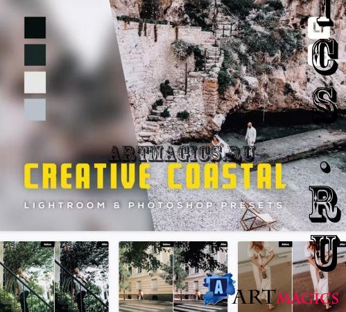 6 Creative Coastal Lightroom and Photoshop Presets - 8L6PJ4E