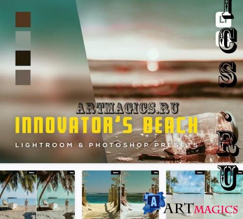 6 Innovator's Beach Lightroom and Photoshop Preset - 7MR25HA