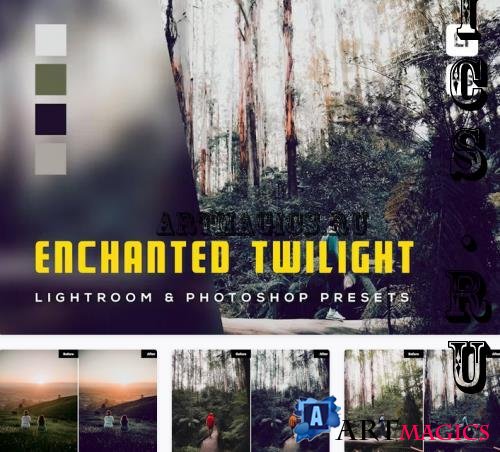 6 Enchanted Twilight Lightroom Presets - E5TCN26