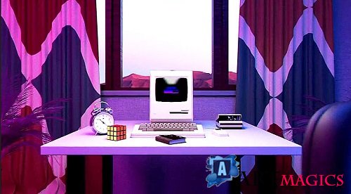 Retro 80's PC Intro 1763486 - Project for After Effects