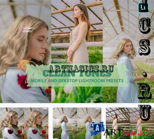 Clean Tones Lightroom Presets Dekstop and Mobile - DMA9QYN