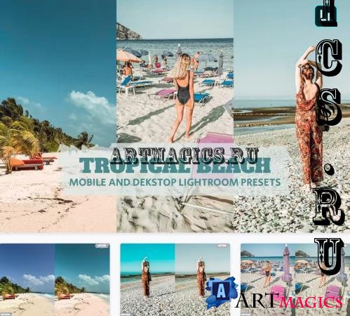 Tropical Beach Lightroom Presets Dekstop Mobile - DJMDELB