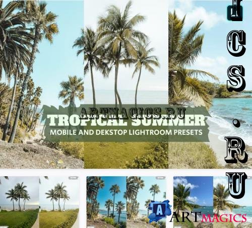 Tropical Summer Lightroom Presets Dekstop Mobile - BNXWVGQ