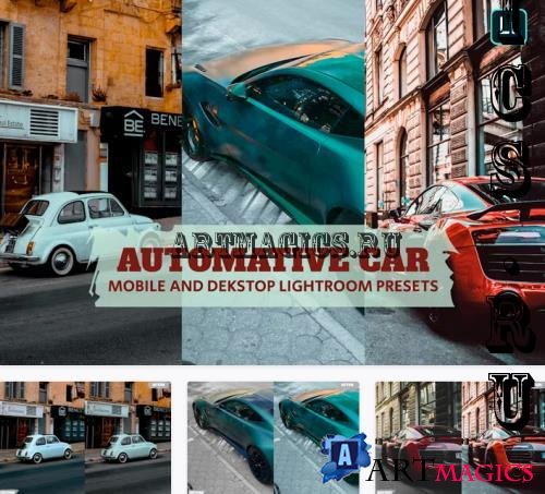 Automative Car Lightroom Presets Dekstop Mobile - ZWD3R65