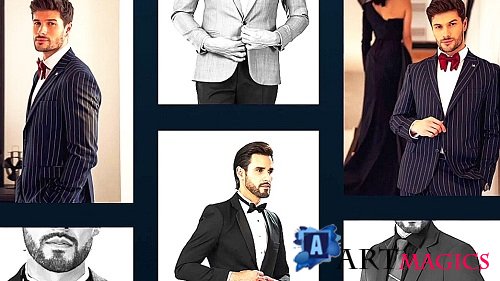 Videohive - Gentleman Style Opener 53218021  - Project For Final Cut & Apple Motion