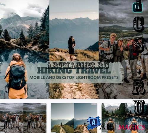 Hiking Travel Lightroom Presets Dekstop and Mobile - UXWZKZV