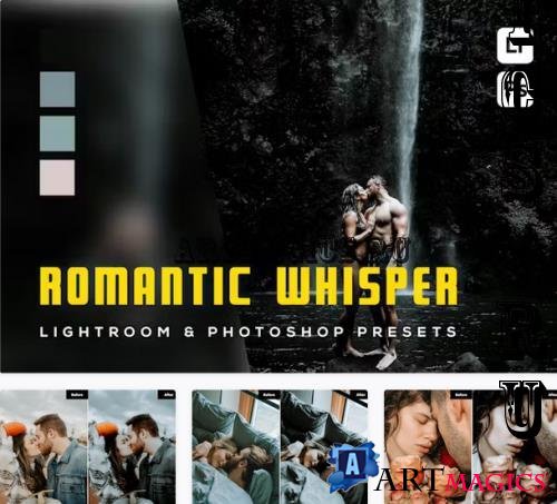 6 Romantic Whisper Lightroom and Photoshop Presets - HCZQUZS