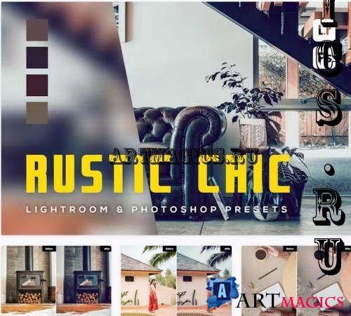 6 Rustic Chic Lightroom and Photoshop Presets - GRD9N4P