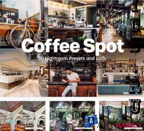 20 Coffee Spot Lightroom Presets LUT - 279401629