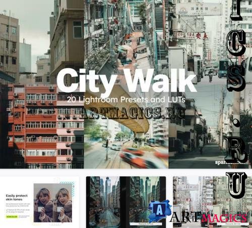 20 City Walk Lightroom Presets LUTs - 279729104