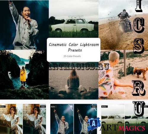 Cinematic Color Lightroom Presets - FCXVPVD