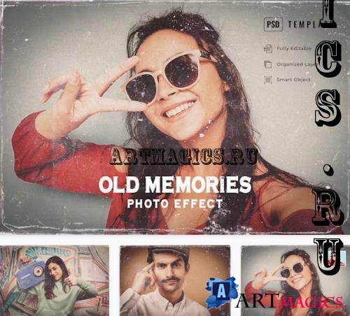 Old Memories Photo Effect - XS27F7C