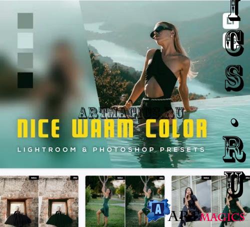 6 Nice Warm Color Lightroom and Photoshop Presets - RK8GZAC