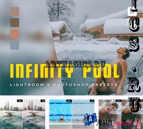 6 Infinity Pool Lightroom and Photoshop Presets - W3FELJA