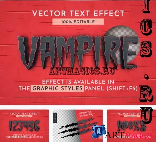 Vampire Editable Text Effect - 280101473 - KWNTQTJ