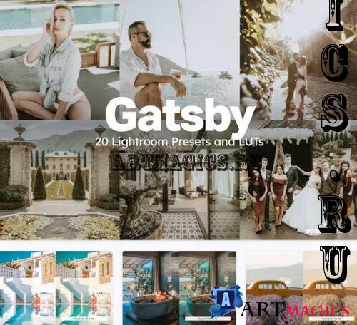 20 Gatsby Lightroom Presets LUTs - 281131387