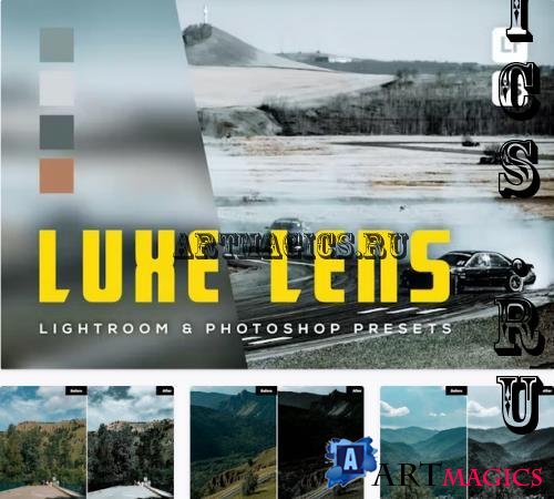 6 Luxe Lens Lightroom and Photoshop Presets - XSKB79B