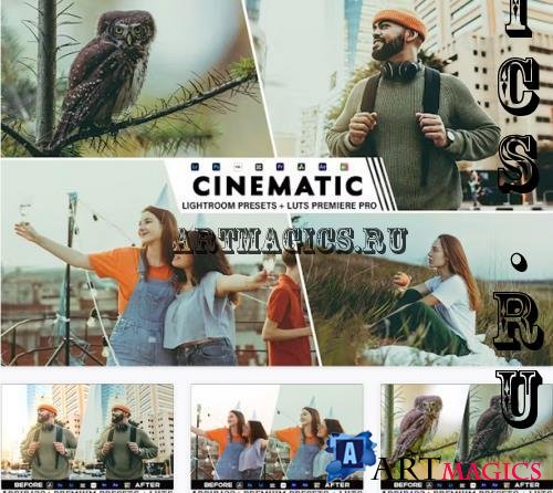 Cinimatic Lightroom Presets + Luts Premiere Pro - 4Y6S89W