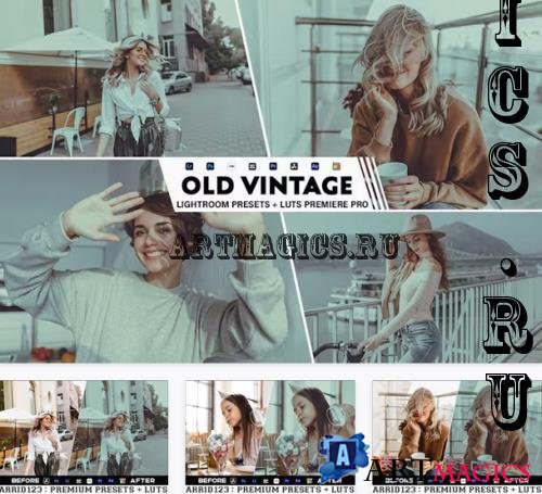 Old Vintage Lightroom Presets + Luts Premiere Pro - JBE85VG