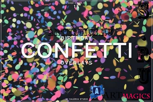 Birthday Confetti Overlays - 3NX8K5T