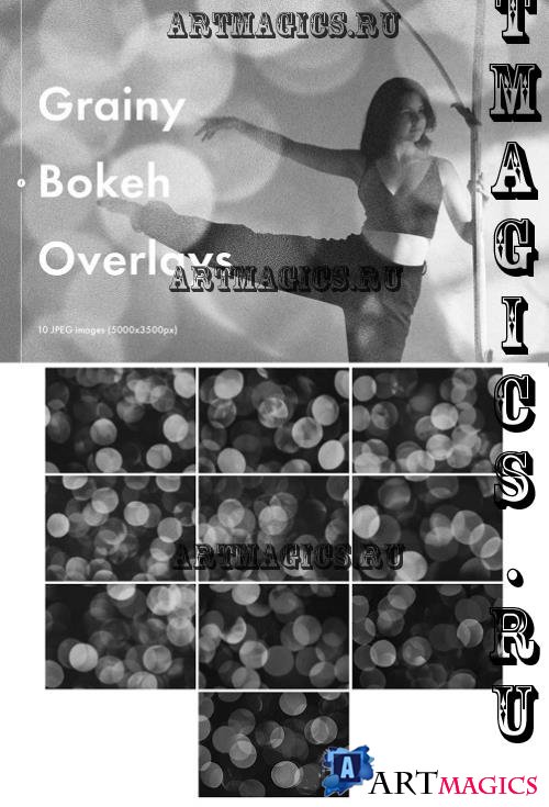 Grainy Bokeh Overlays - GGDHRGD