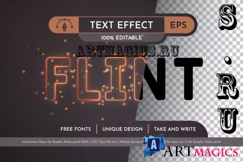 Flint Editable Text Effect - 278460842