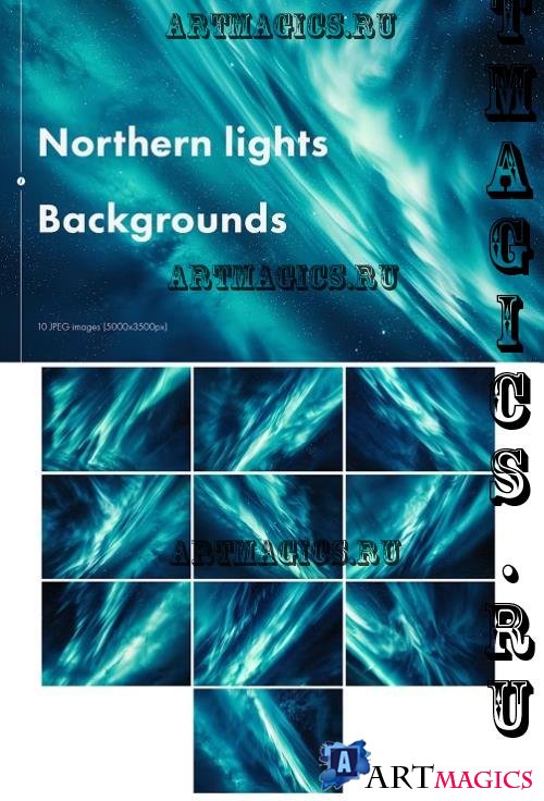 Northern Lights Backgrounds - VDMUXX7